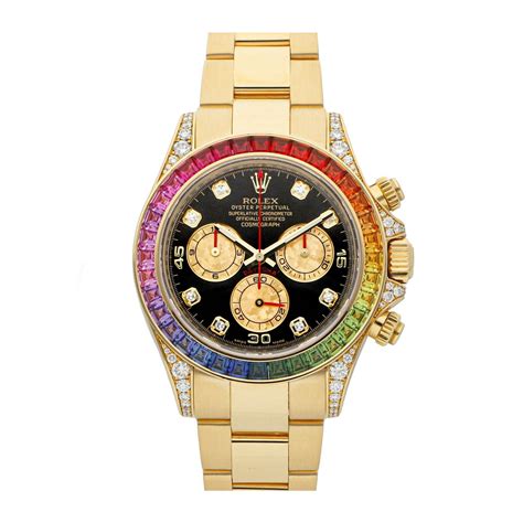 rolex rainbow daytona review.